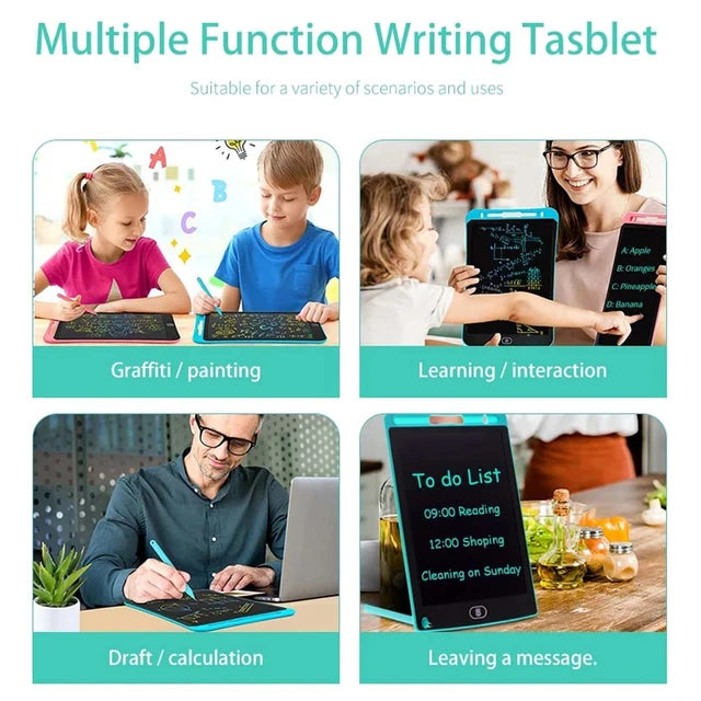 Portable LCD Writing Tablet for Kids & Adults | 8.5", 10.5" | Erasable Doodle Board