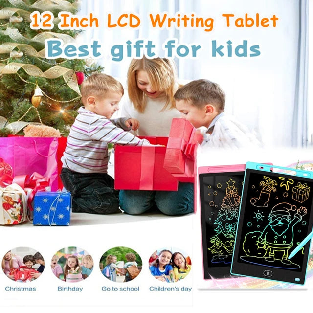 Portable LCD Writing Tablet for Kids & Adults | 8.5", 10.5" | Erasable Doodle Board