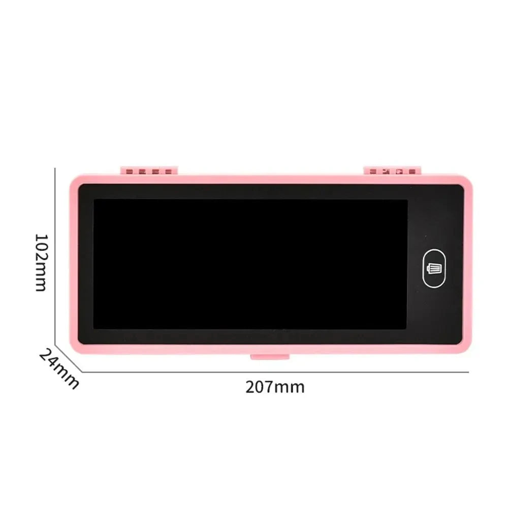 LCD Writing Tablet Pencil Box for Kids – 2 in 1 Digital Drawing Board & Stationery Organizer for Boys & Girls  Smart 2-in-1 Pencil Box with LCD Writing Tablet