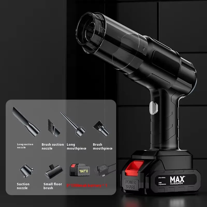 5-in-1 Premium Cordless Handheld Vacuum Cleaner – 9000 Pa for Car, Home, Office, Sofa & Carpet