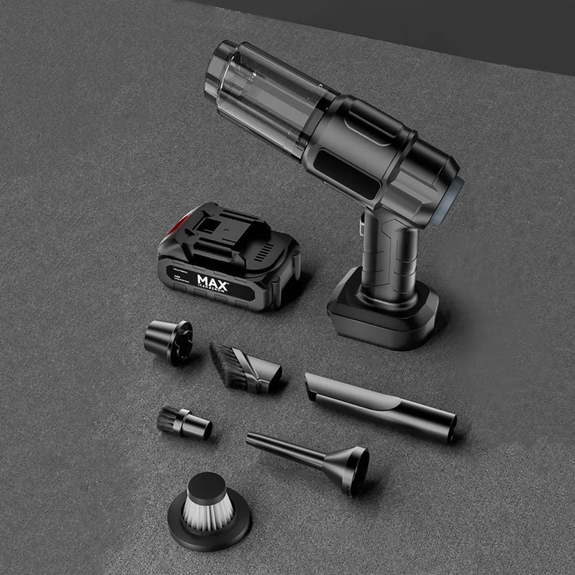 5-in-1 Premium Cordless Handheld Vacuum Cleaner – 9000 Pa for Car, Home, Office, Sofa & Carpet