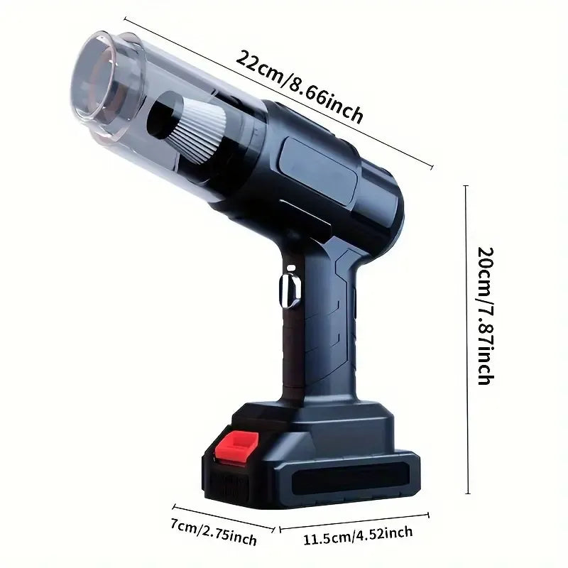 5-in-1 Premium Cordless Handheld Vacuum Cleaner – 9000 Pa for Car, Home, Office, Sofa & Carpet