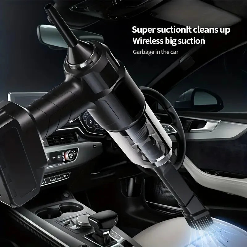 5-in-1 Premium Cordless Handheld Vacuum Cleaner – 9000 Pa for Car, Home, Office, Sofa & Carpet