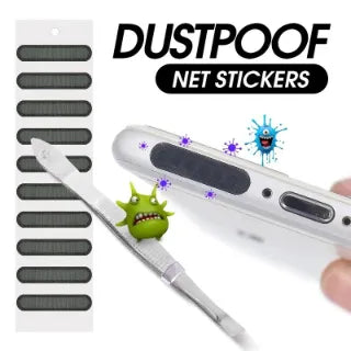 10Pcs Universal Mobile Speaker Dustproof Net Stickers | Waterproof Mesh for iPhone & Android
