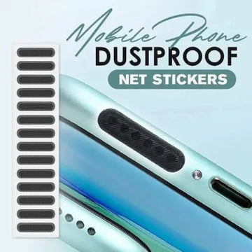 10Pcs Universal Mobile Speaker Dustproof Net Stickers | Waterproof Mesh for iPhone & Android