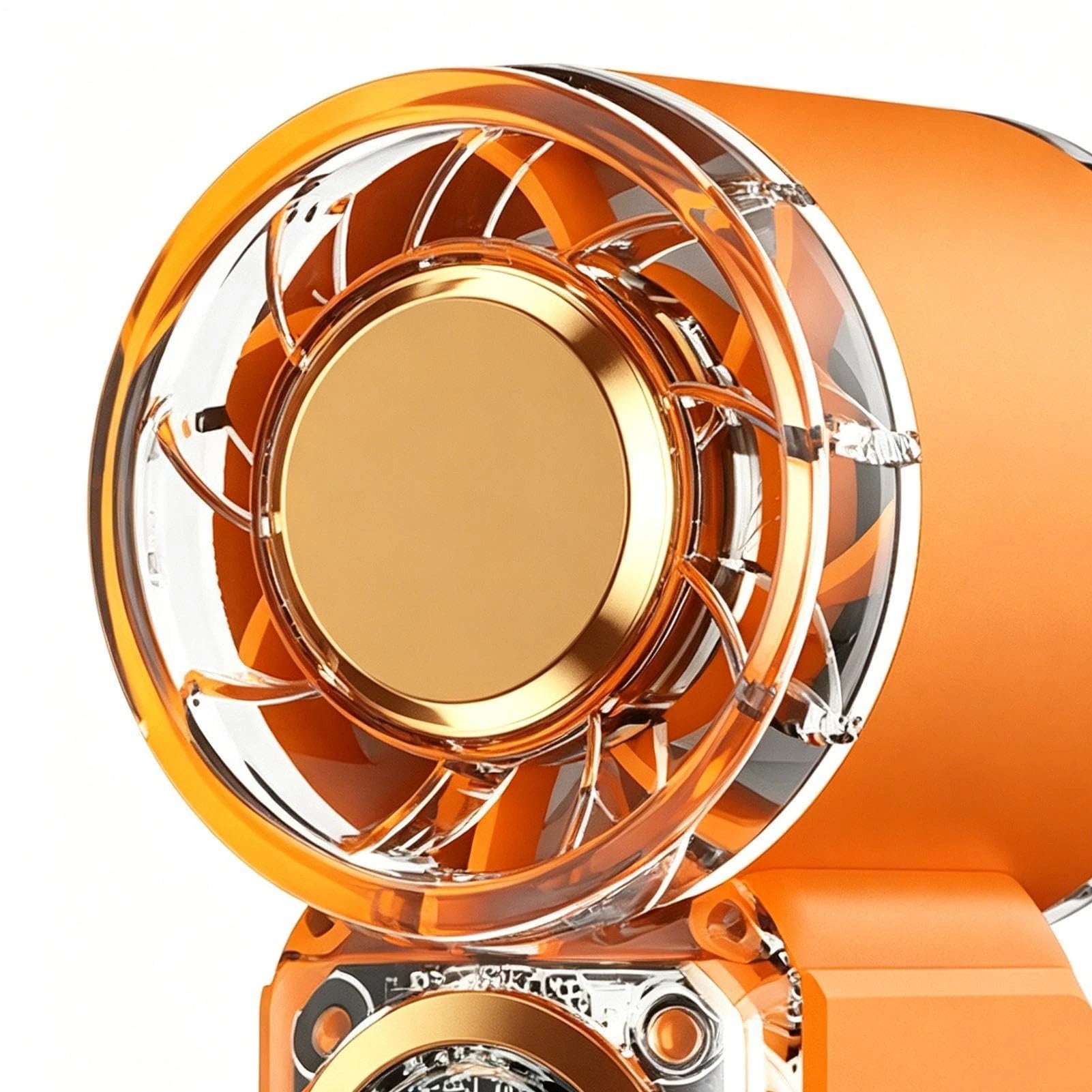 HULMIZONE Portable Mini Turbo Fan With LED Light