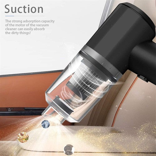 Cordless Rechargeable Handheld Vacuum Cleaner -  For Car and Home