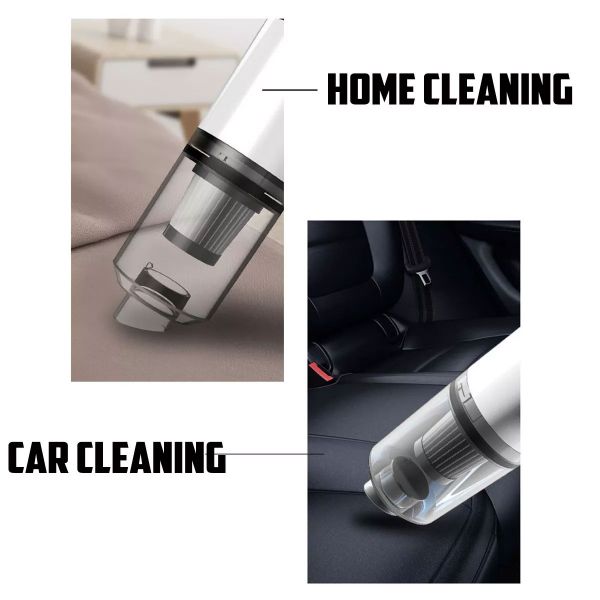 Cordless Rechargeable Handheld Vacuum Cleaner -  For Car and Home