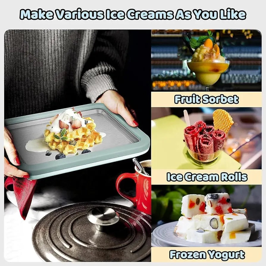 HULMIZONE DIY Rolled Ice Cream Maker