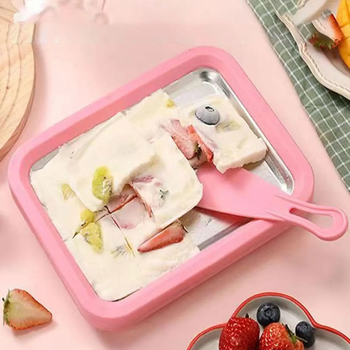 HULMIZONE DIY Rolled Ice Cream Maker