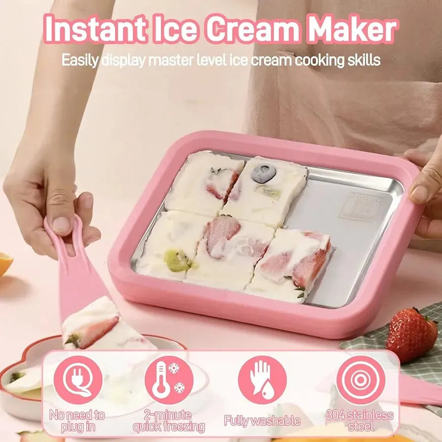 HULMIZONE DIY Rolled Ice Cream Maker