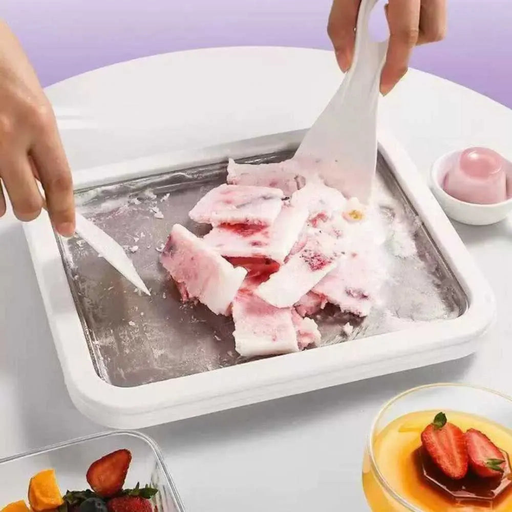 HULMIZONE DIY Rolled Ice Cream Maker
