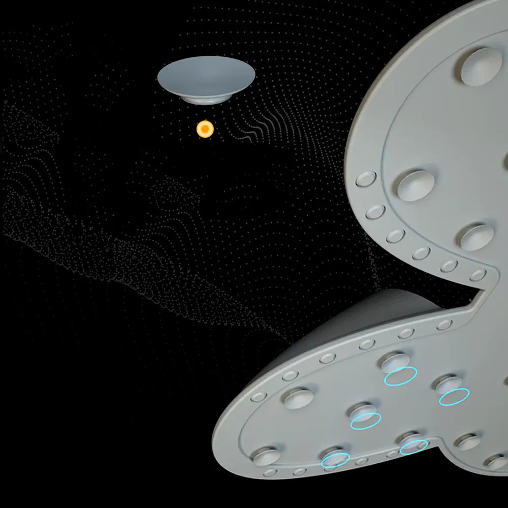 Silicone Foot Shower Massager & Scrubber Pad with Suction Cups – TPR Acupressure Mat for Feet & Body | Exfoliates, Improves Circulation, Odor Control (Medium & Large Sizes)