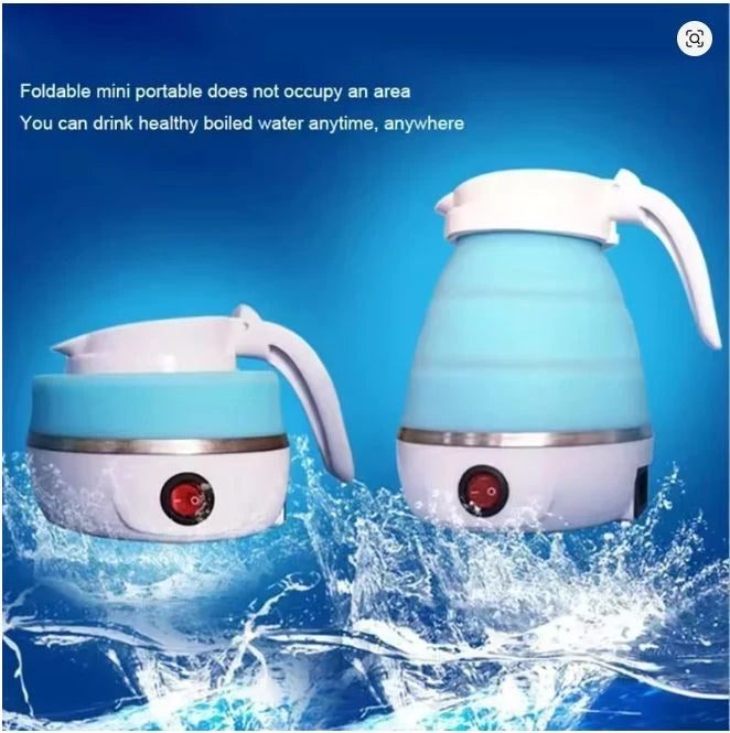 Travel Collapsible, Portable, Foldable Electric Kettle - 600ML