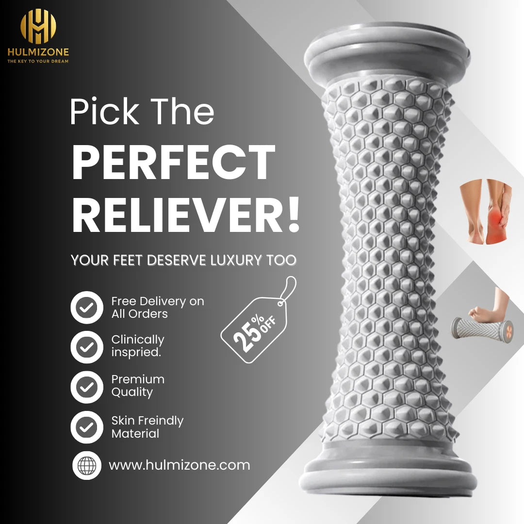 1pc TPR Plantar Fascia Therapy Device – Deep Pressure Foot Massager for Heel & Arch Pain Relief