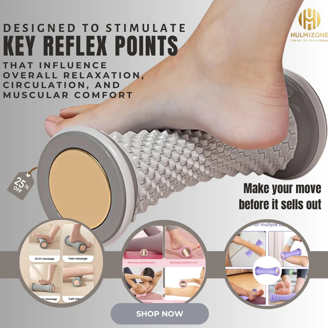 1pc TPR Plantar Fascia Therapy Device – Deep Pressure Foot Massager for Heel & Arch Pain Relief