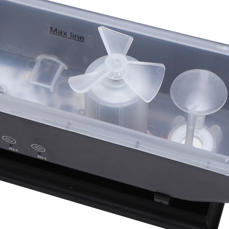 Titanic Ship Air Humidifier 250ML with Remote Control | Jellyfish Smoke Ring Aroma Diffuser
