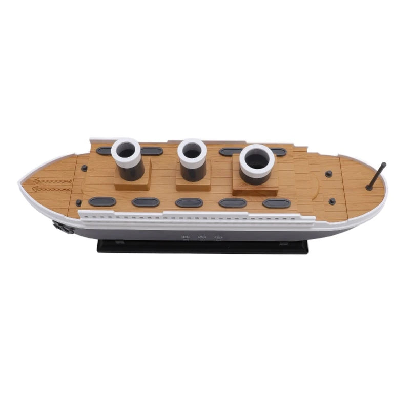 Titanic Ship Air Humidifier 250ML with Remote Control | Jellyfish Smoke Ring Aroma Diffuser