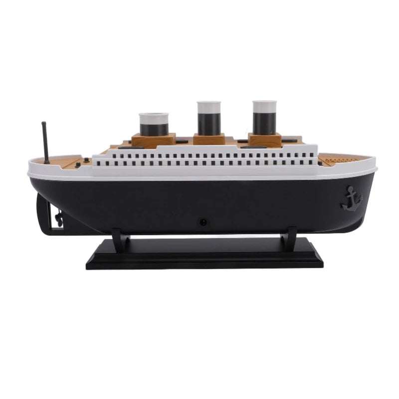 Titanic Ship Air Humidifier 250ML with Remote Control | Jellyfish Smoke Ring Aroma Diffuser