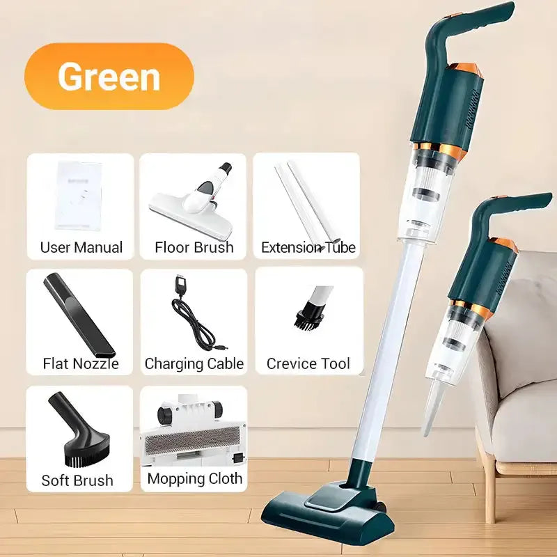 Triple Mode Cordless Vacuum Cleaner – Portable & Easy Cleaning Tool