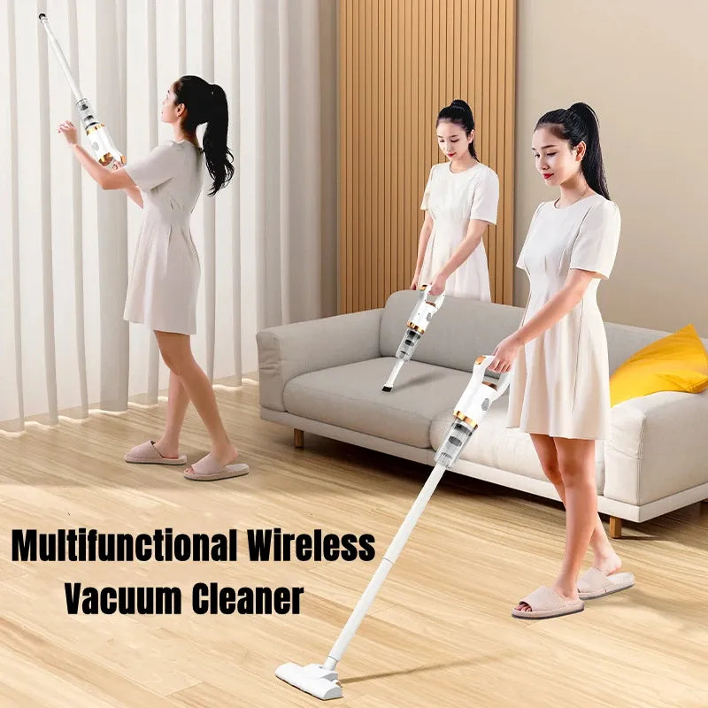 Triple Mode Cordless Vacuum Cleaner – Portable & Easy Cleaning Tool