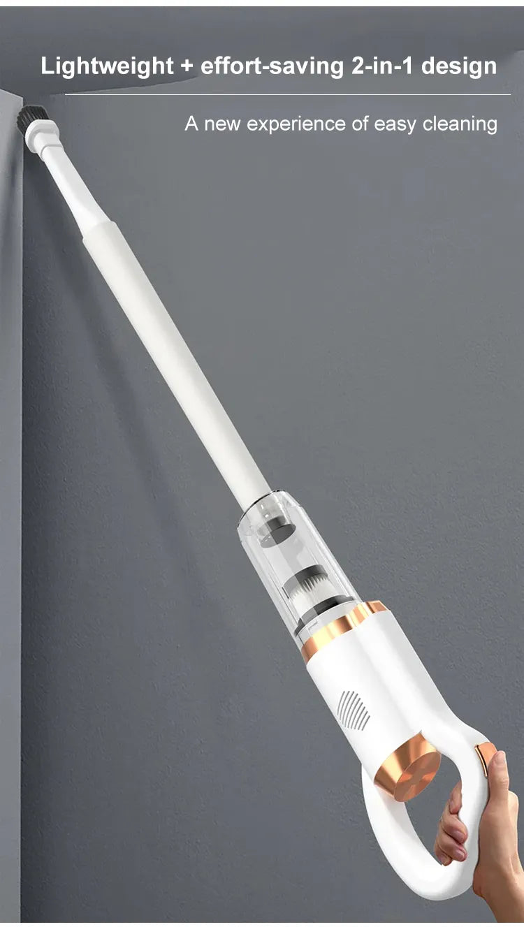 Triple Mode Cordless Vacuum Cleaner – Portable & Easy Cleaning Tool