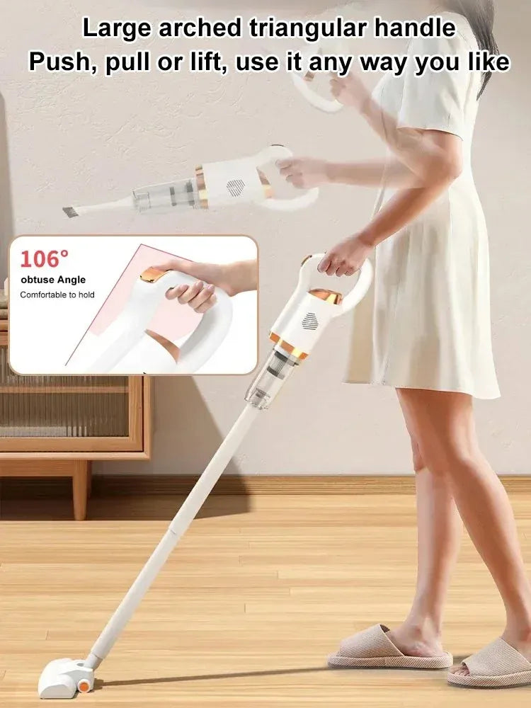 Triple Mode Cordless Vacuum Cleaner – Portable & Easy Cleaning Tool