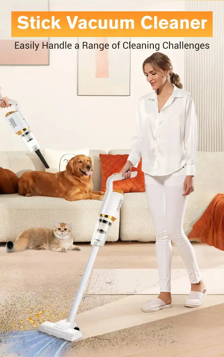Triple Mode Cordless Vacuum Cleaner – Portable & Easy Cleaning Tool