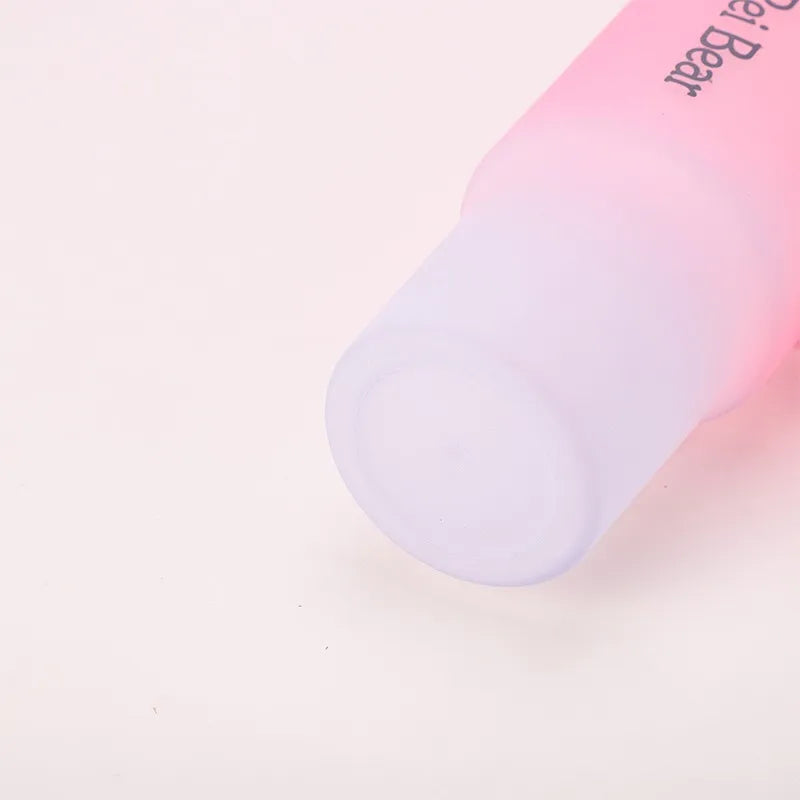 Water Bottle with Straw – 3 Pcs Gradient Tumbler Set | BPA-Free Portable Drinkware for Travel, Sports & Office