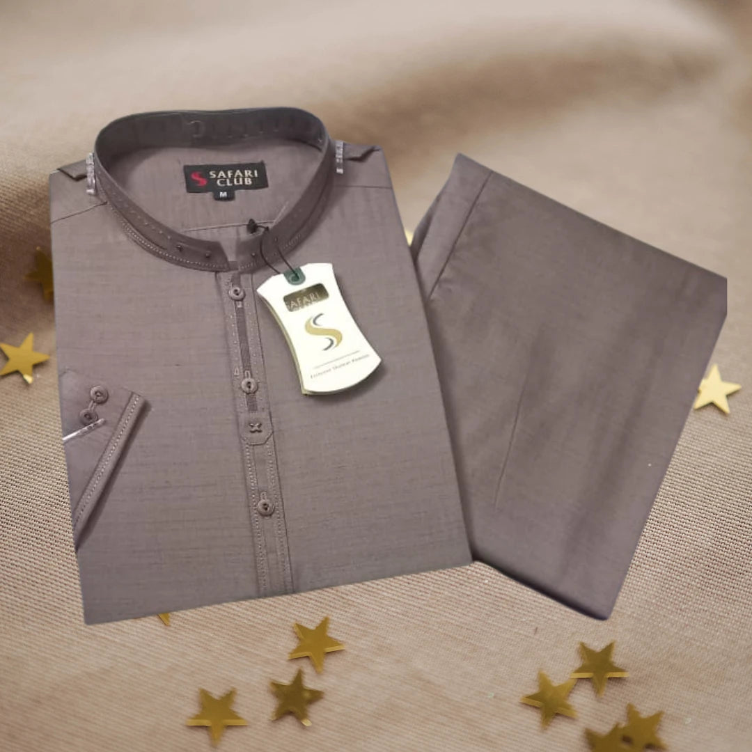Gents Stitched Shalwar Kameez – Washing Wear | Premium Ready-to-Wear Men Suit | Comfortable Daily & Formal Wear | 4 Colors