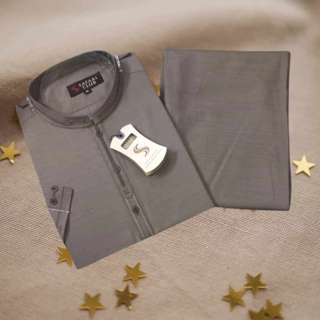 Gents Stitched Shalwar Kameez – Washing Wear | Premium Ready-to-Wear Men Suit | Comfortable Daily & Formal Wear | 4 Colors