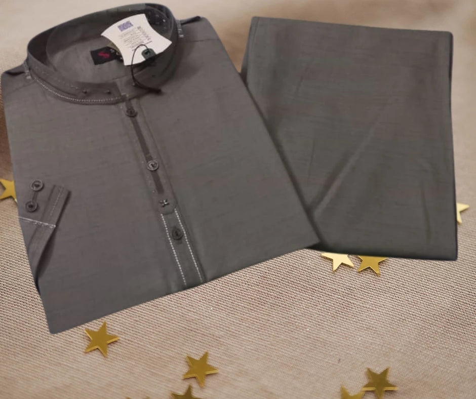 Gents Stitched Shalwar Kameez – Washing Wear | Premium Ready-to-Wear Men Suit | Comfortable Daily & Formal Wear | 4 Colors