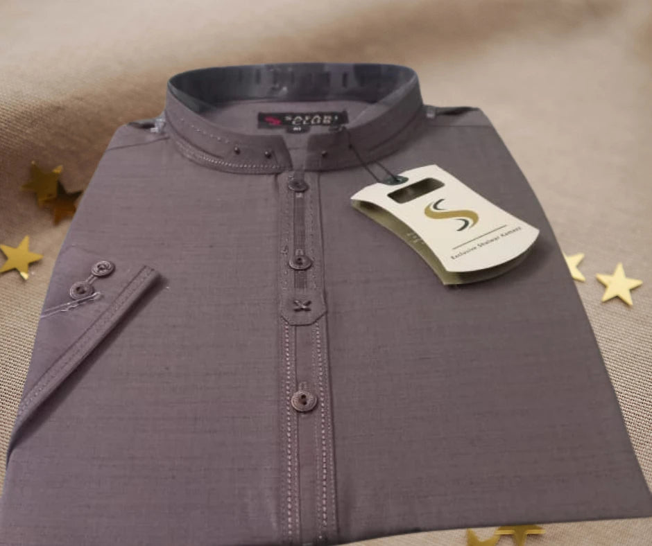 Gents Stitched Shalwar Kameez – Washing Wear | Premium Ready-to-Wear Men Suit | Comfortable Daily & Formal Wear | 4 Colors