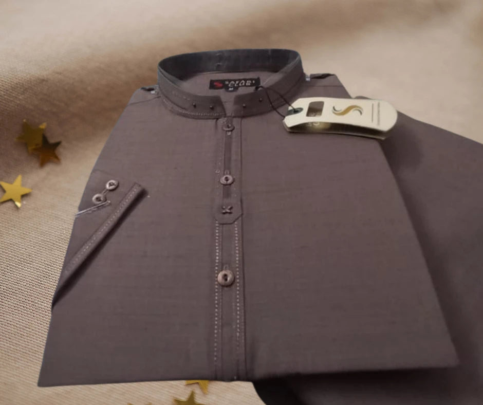 Gents Stitched Shalwar Kameez – Washing Wear | Premium Ready-to-Wear Men Suit | Comfortable Daily & Formal Wear | 4 Colors