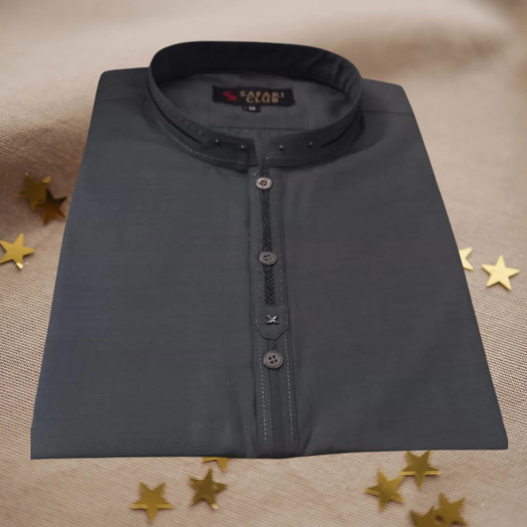 Gents Stitched Shalwar Kameez – Washing Wear | Premium Ready-to-Wear Men Suit | Comfortable Daily & Formal Wear | 4 Colors