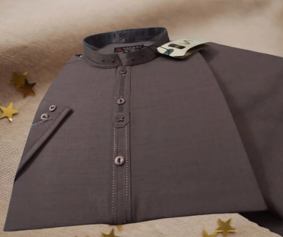 Gents Stitched Shalwar Kameez – Washing Wear | Premium Ready-to-Wear Men Suit | Comfortable Daily & Formal Wear | 4 Colors