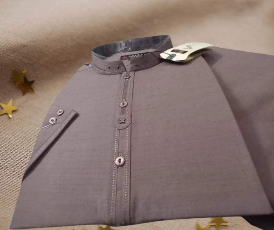 Gents Stitched Shalwar Kameez – Washing Wear | Premium Ready-to-Wear Men Suit | Comfortable Daily & Formal Wear | 4 Colors