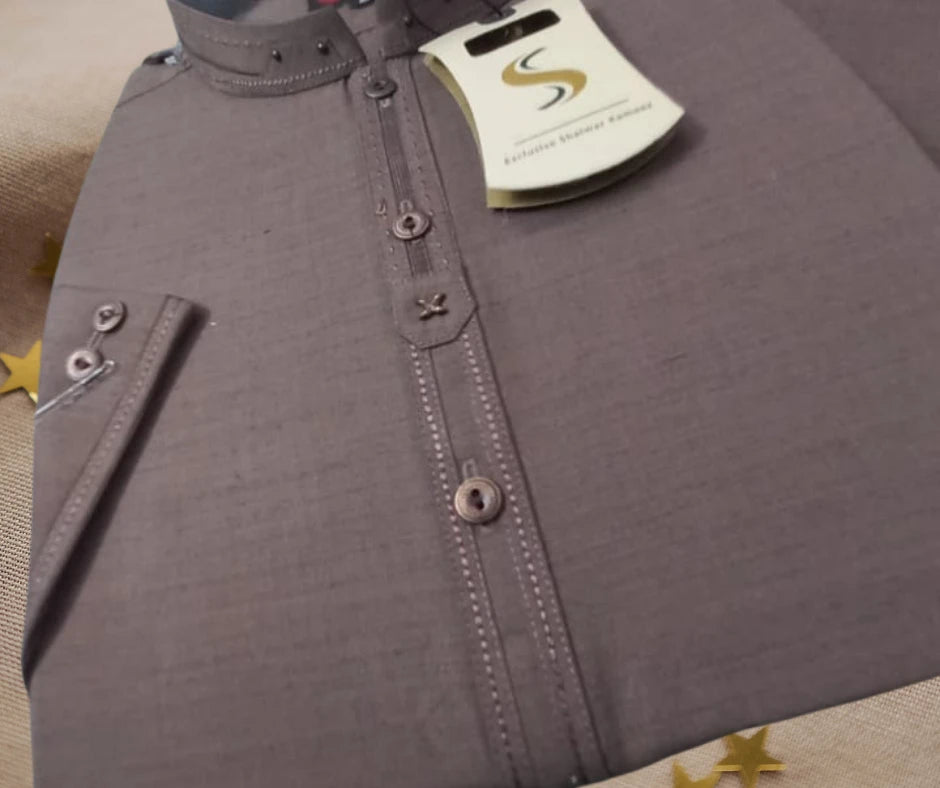 Gents Stitched Shalwar Kameez – Washing Wear | Premium Ready-to-Wear Men Suit | Comfortable Daily & Formal Wear | 4 Colors