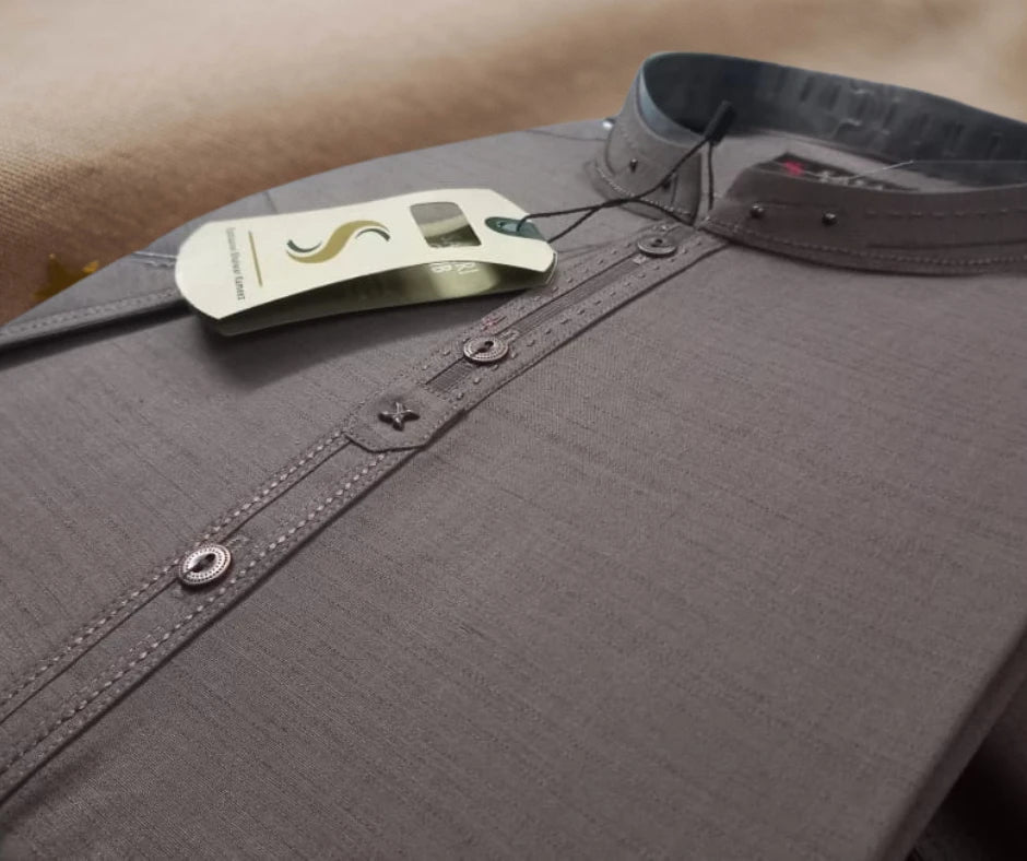 Gents Stitched Shalwar Kameez – Washing Wear | Premium Ready-to-Wear Men Suit | Comfortable Daily & Formal Wear | 4 Colors