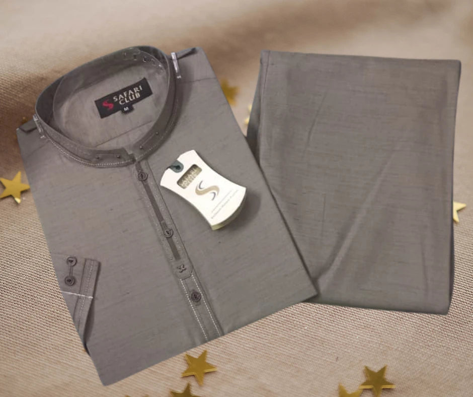 Gents Stitched Shalwar Kameez – Washing Wear | Premium Ready-to-Wear Men Suit | Comfortable Daily & Formal Wear | 4 Colors