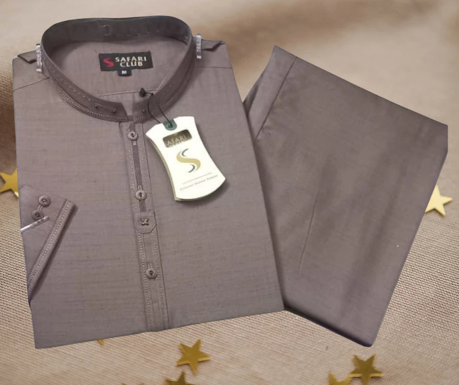 Gents Stitched Shalwar Kameez – Washing Wear | Premium Ready-to-Wear Men Suit | Comfortable Daily & Formal Wear | 4 Colors