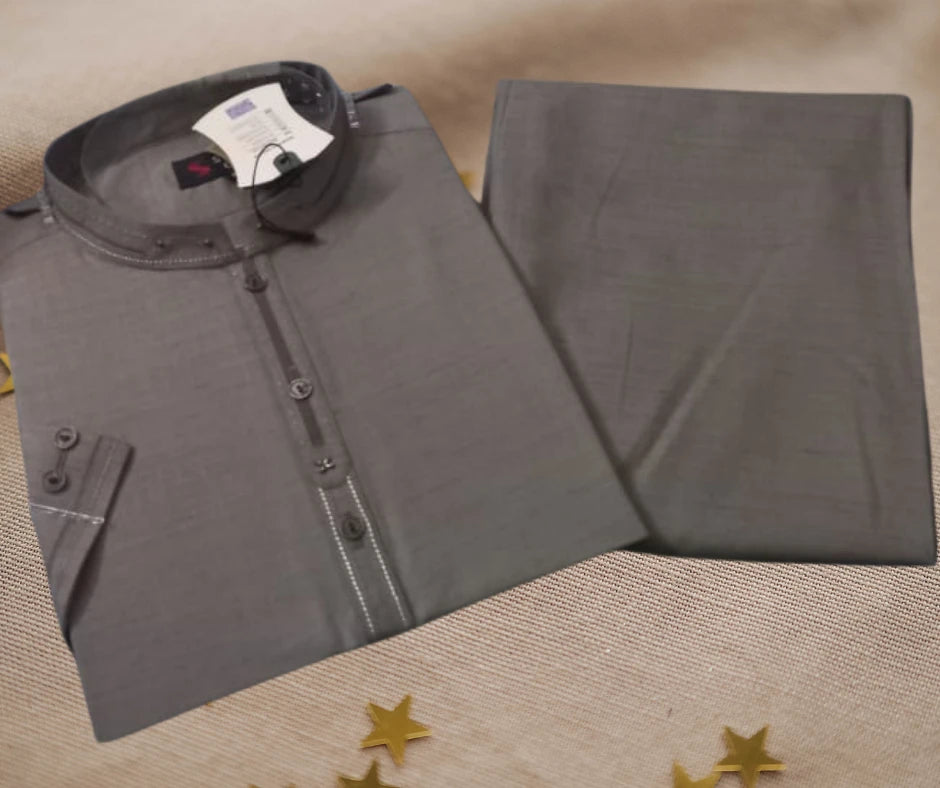 Gents Stitched Shalwar Kameez – Washing Wear | Premium Ready-to-Wear Men Suit | Comfortable Daily & Formal Wear | 4 Colors