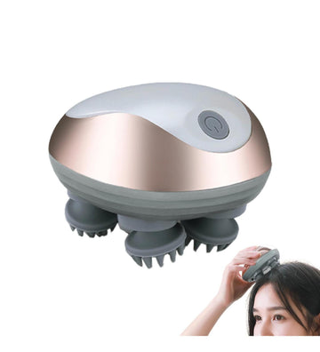 Electric Scalp Massager for Hair Growth & Stress Relief